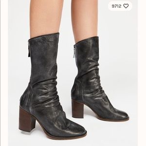 Free People Elle Block Heel boots- NEW IN BOX